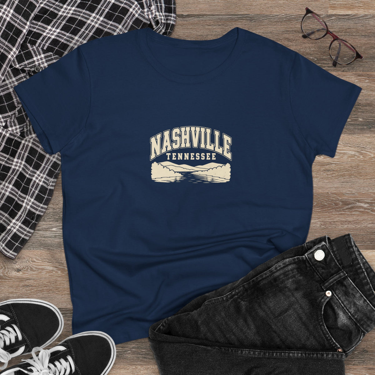 Nashville Vintage Varsity Women's T-Shirt