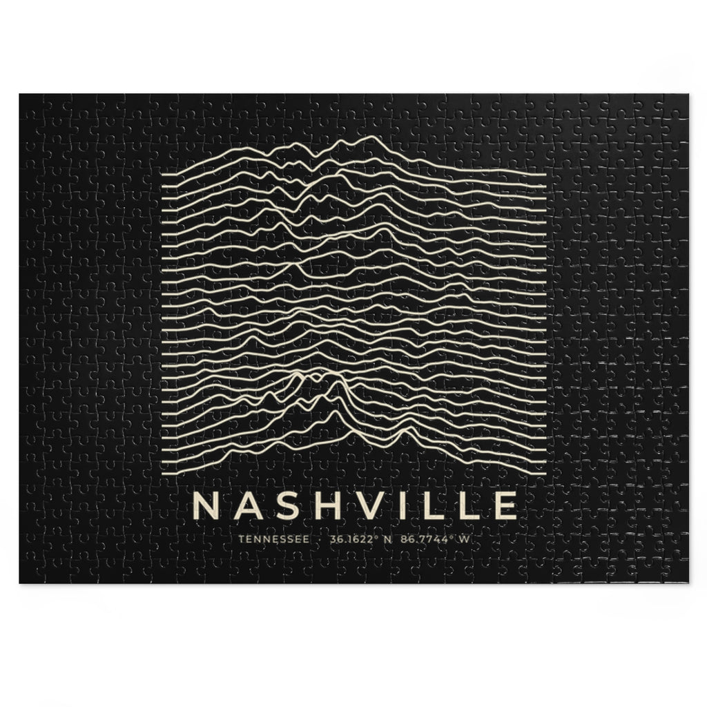 Nashville Ridgeline Puzzle (Black)