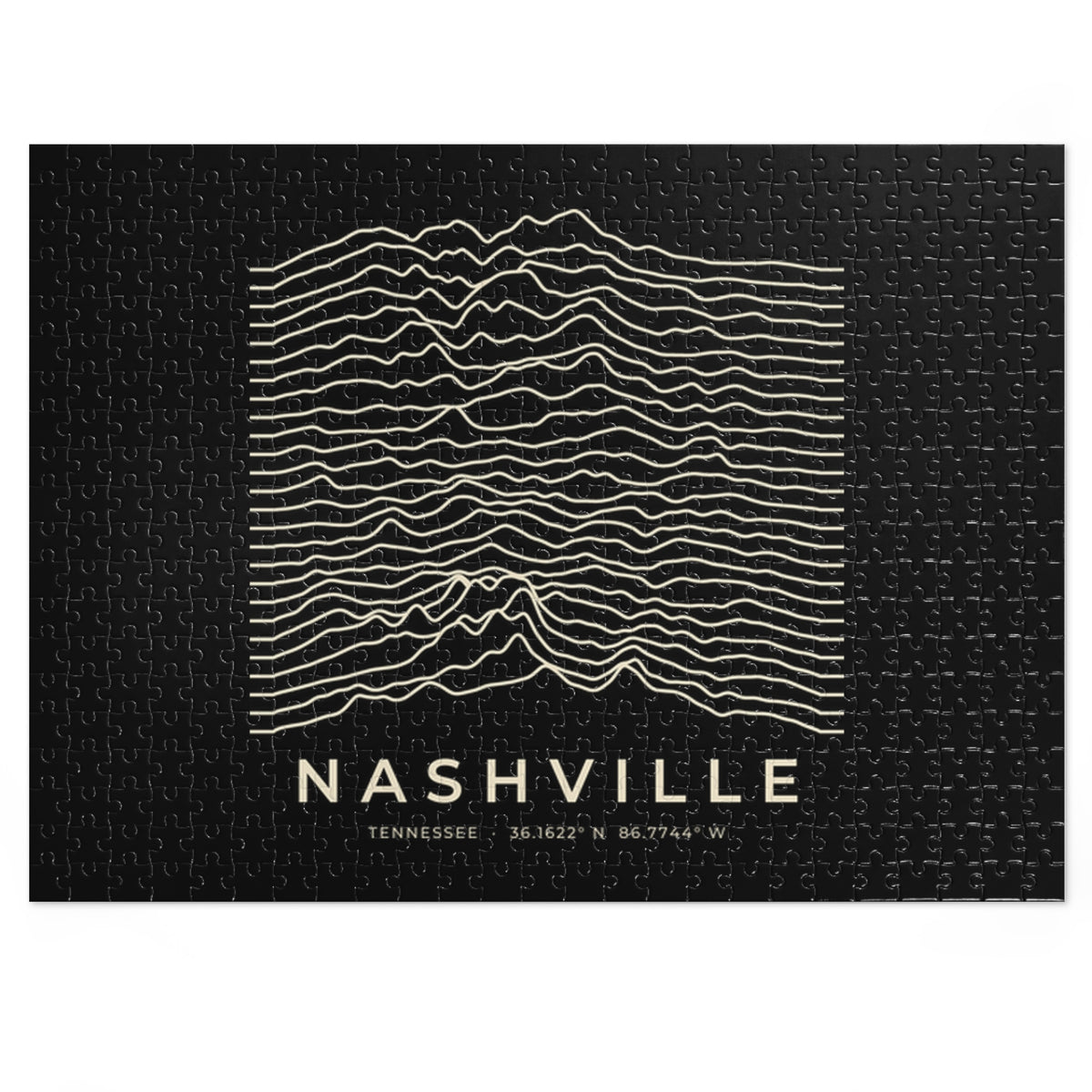 Nashville Ridgeline Puzzle (Black)