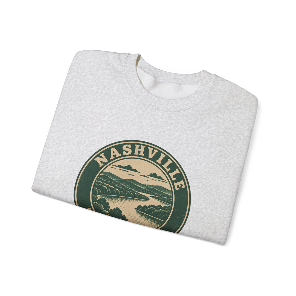 Nashville Park Badge Crewneck Sweatshirt