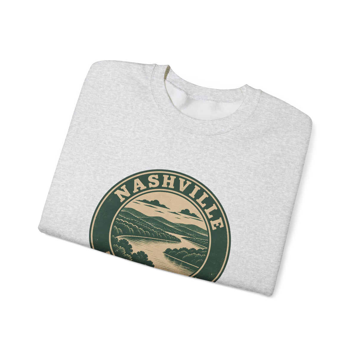 Nashville Park Badge Crewneck Sweatshirt