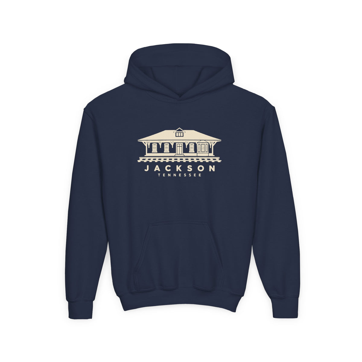 Jackson Train Depot Kids Hoodie