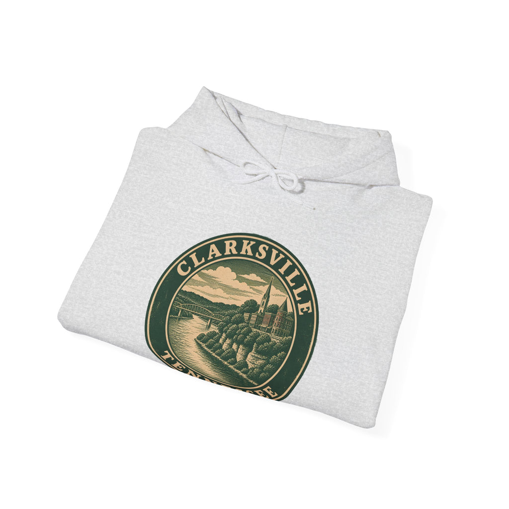 Clarksville Park Badge Hoodie