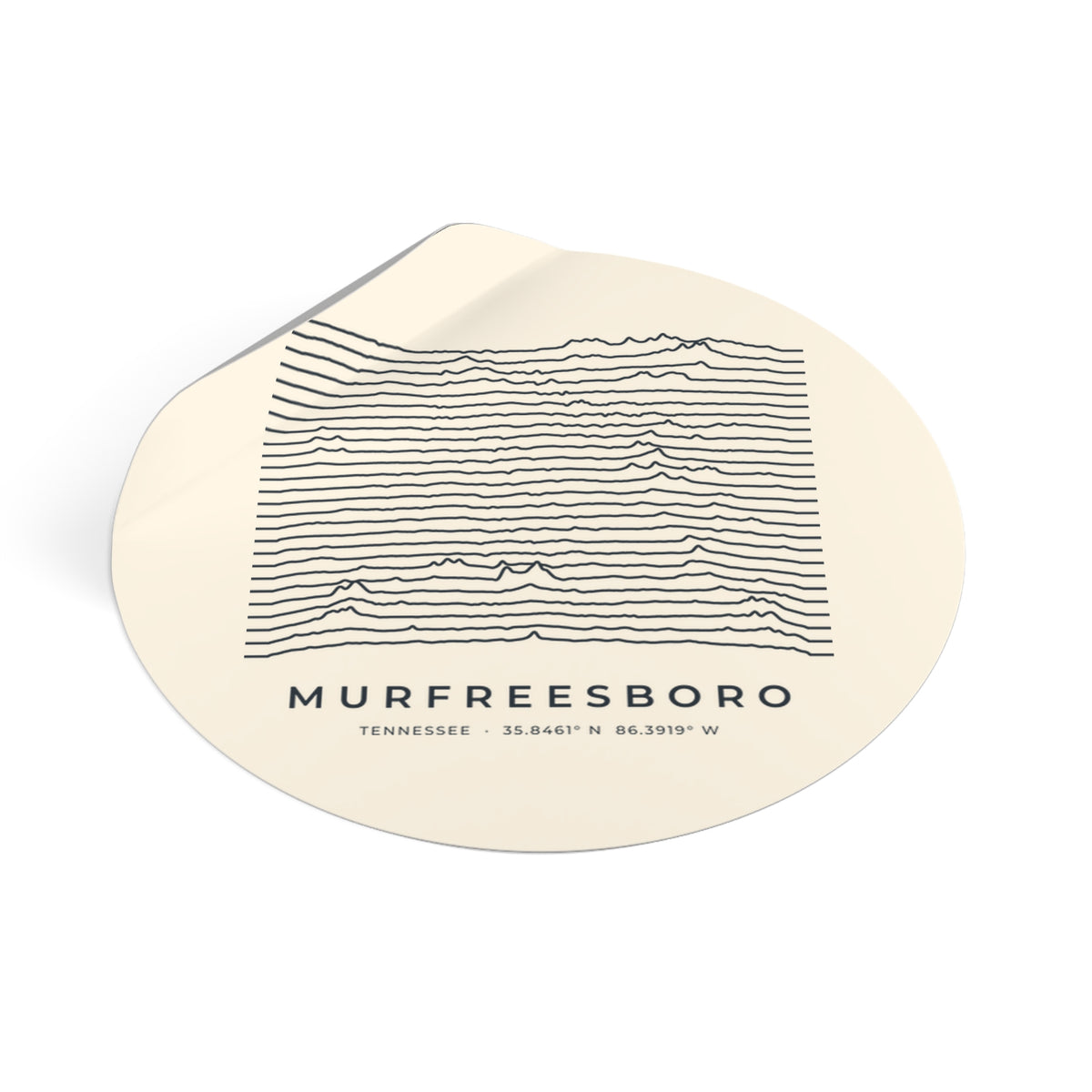 Murfreesboro Ridgeline Sticker
