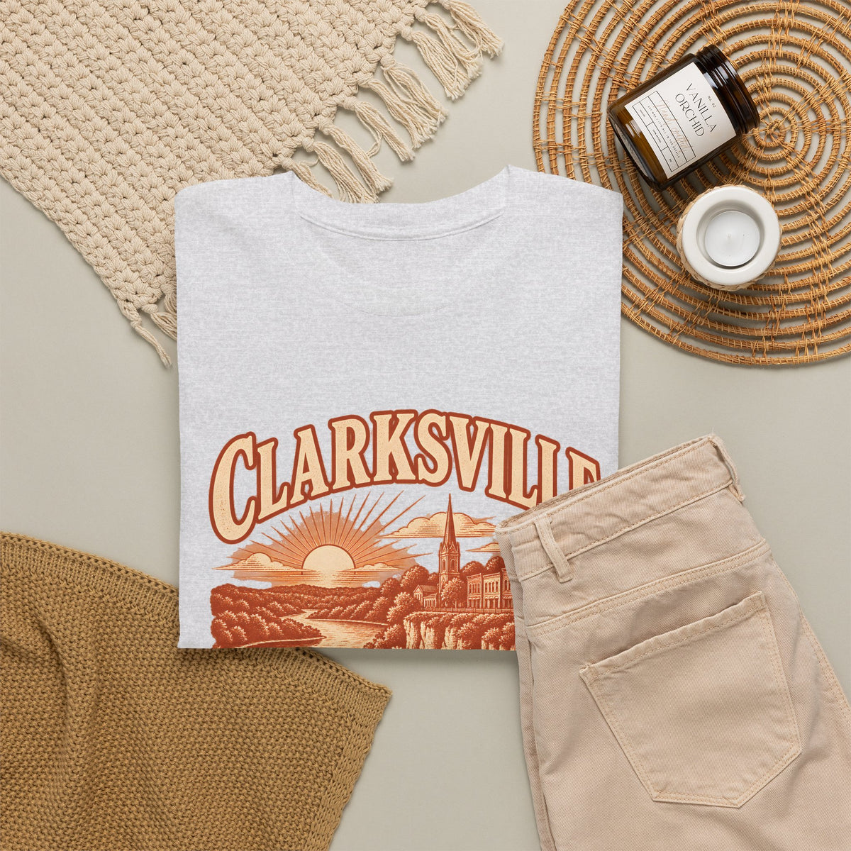 Clarksville Engraved Valley T-Shirt