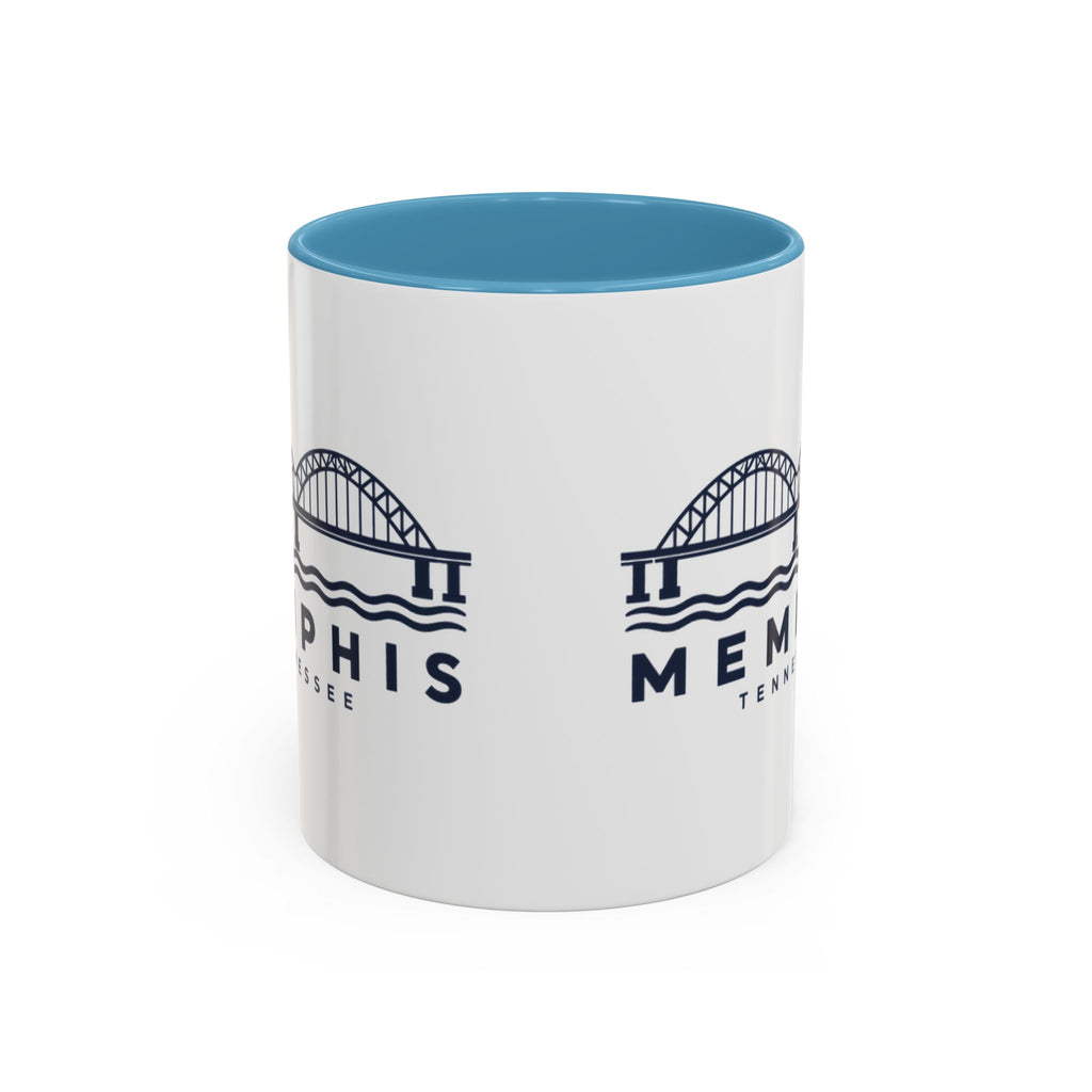 Memphis Hernando de Soto Bridge Accent Mug