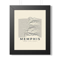Memphis Ridgeline Framed Print