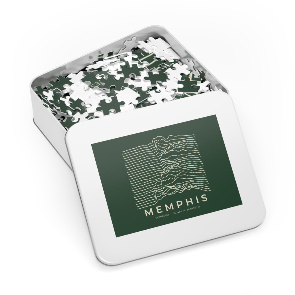 Memphis Ridgeline Puzzle (Forest Green)