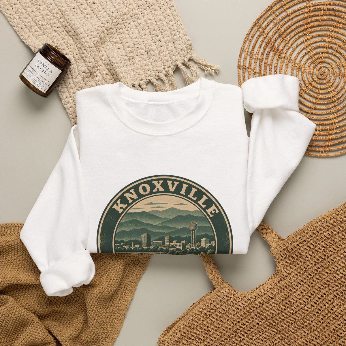 Knoxville Park Badge Crewneck Sweatshirt