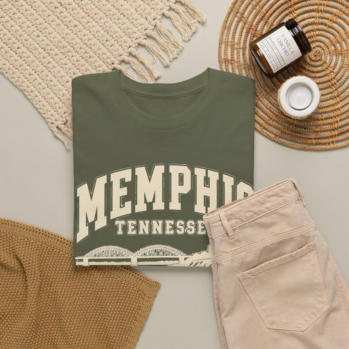 Memphis Vintage Varsity T-Shirt