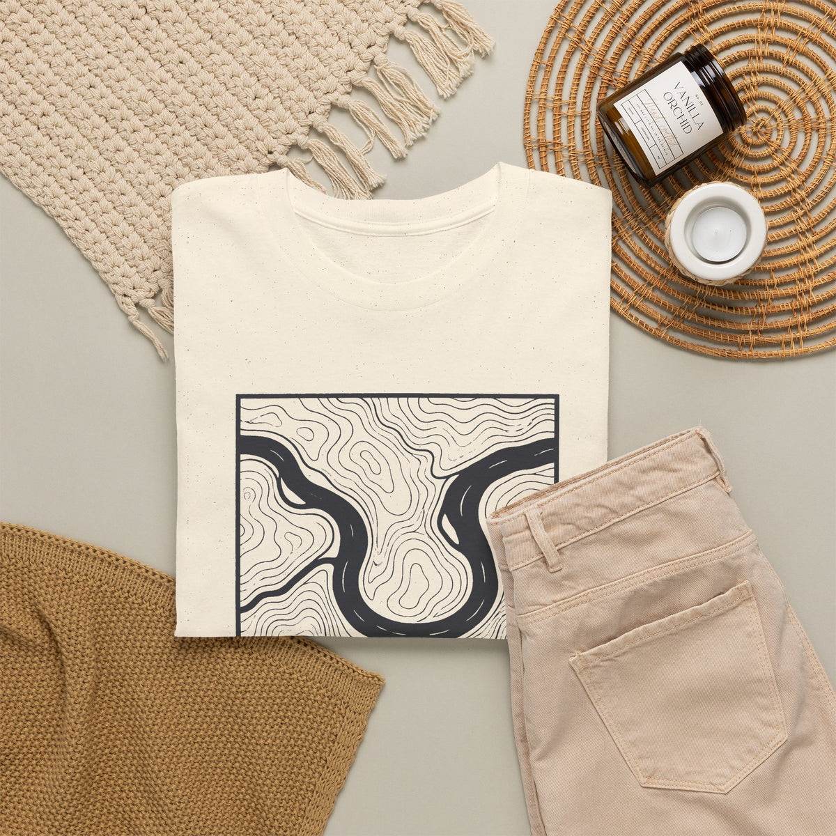 Knoxville Topo Map T-Shirt