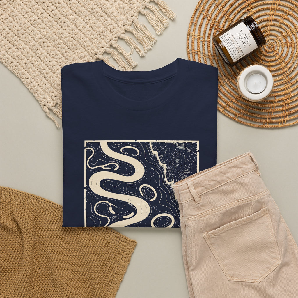 Memphis Topo Map T-Shirt
