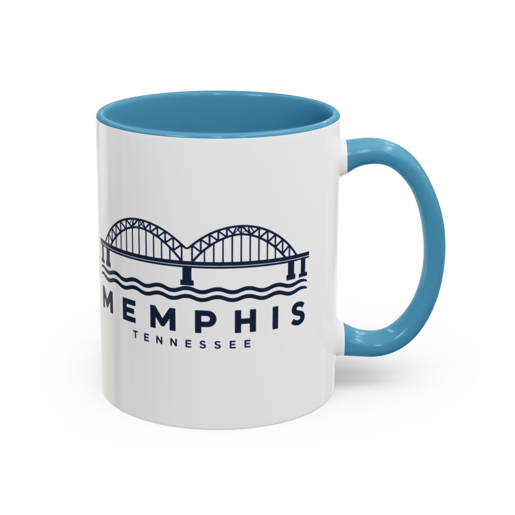 Memphis Hernando de Soto Bridge Accent Mug