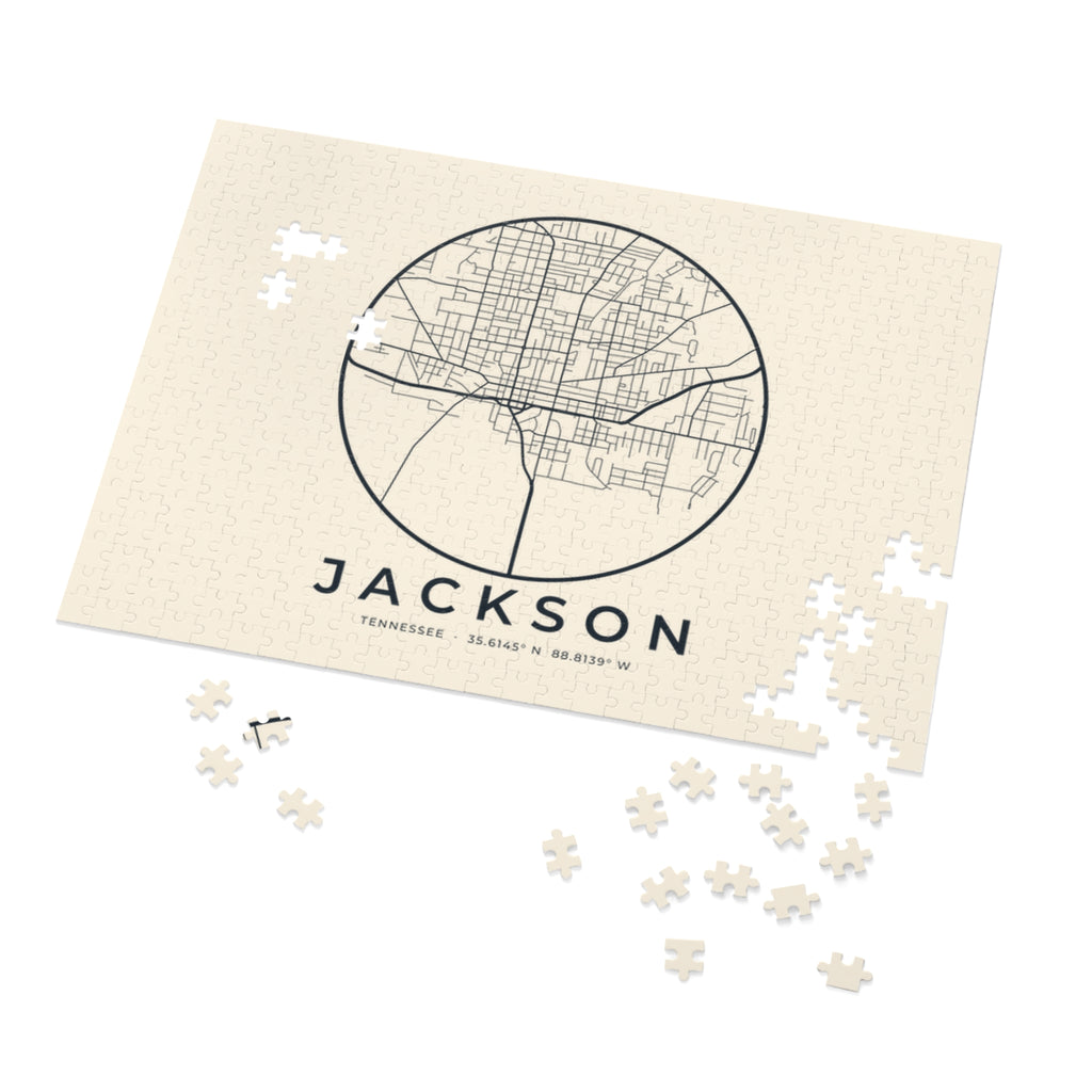 Jackson Street Map Puzzle