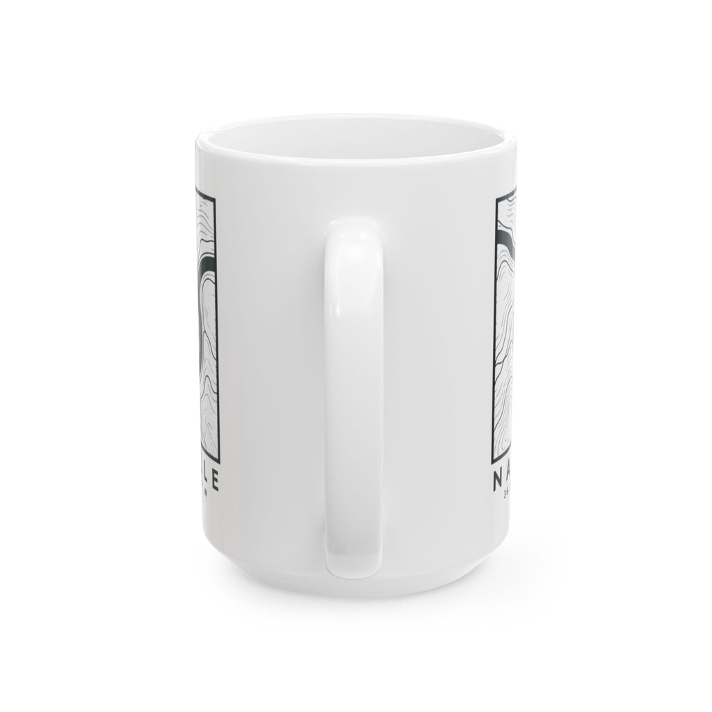 Nashville Topo Map Mug