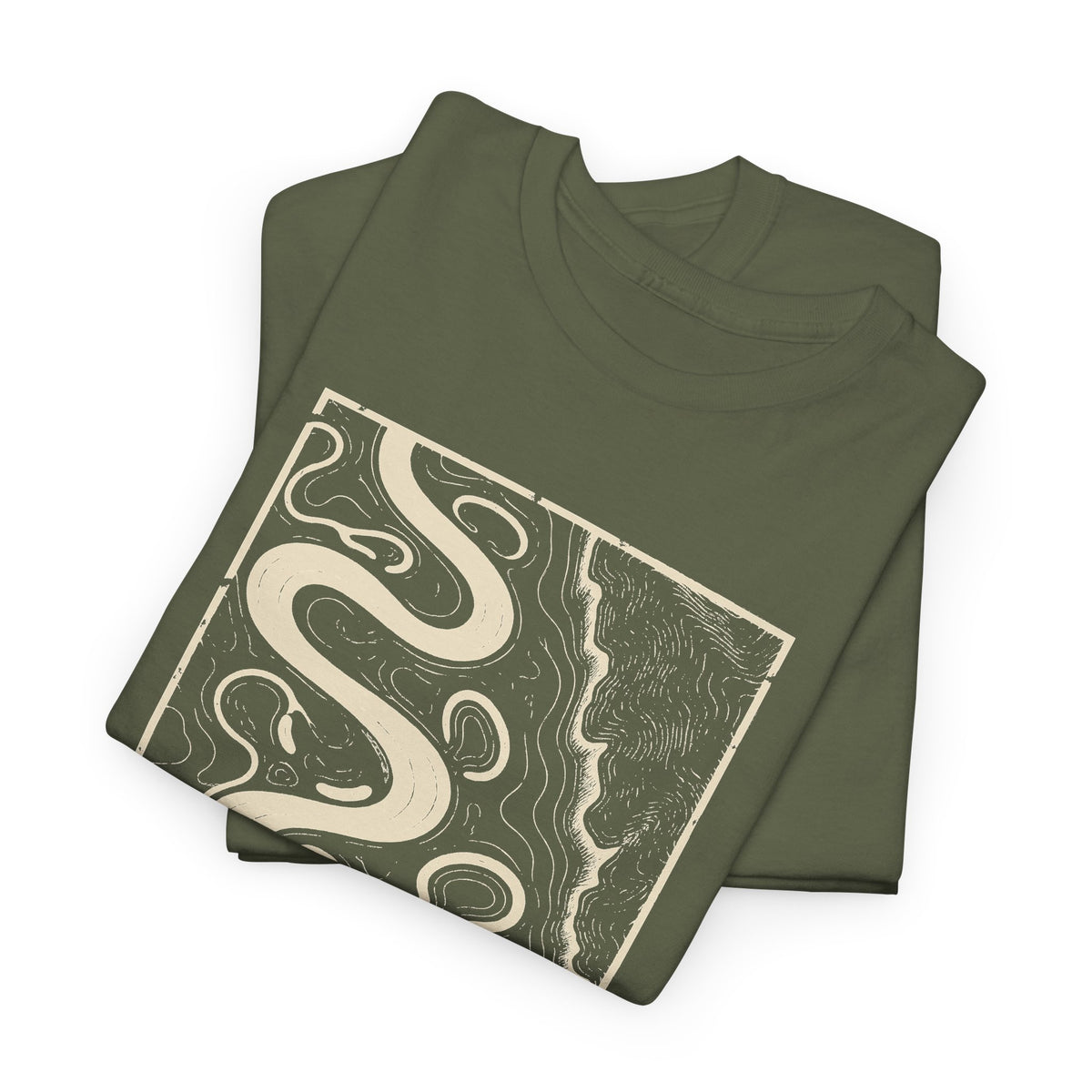 Memphis Topo Map T-Shirt