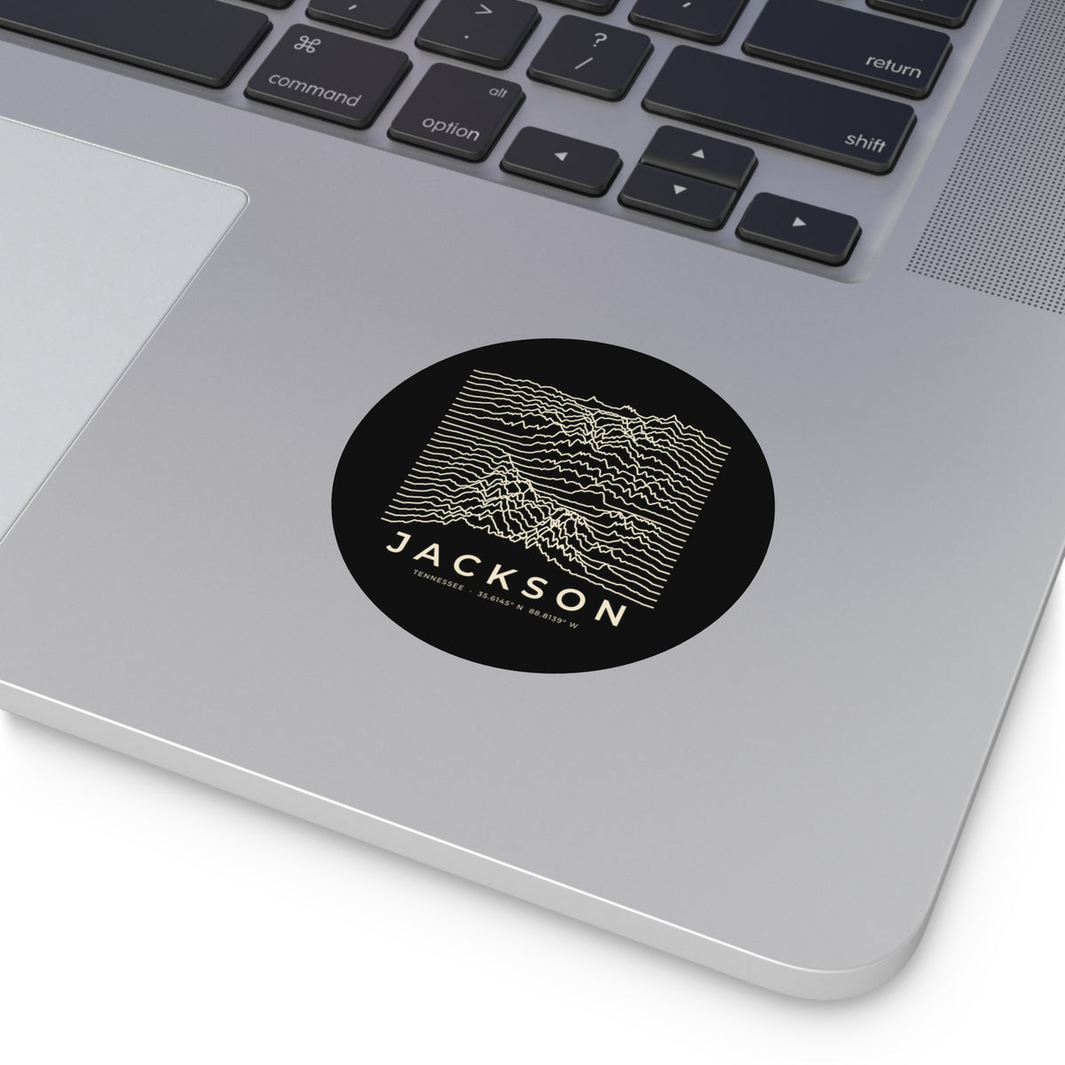 Jackson Ridgeline Sticker (Black)