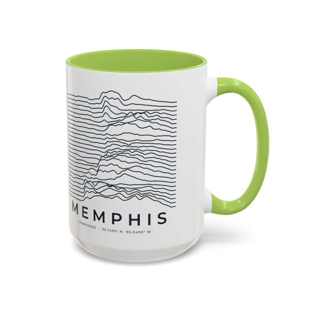 Memphis Ridgeline Accent Mug
