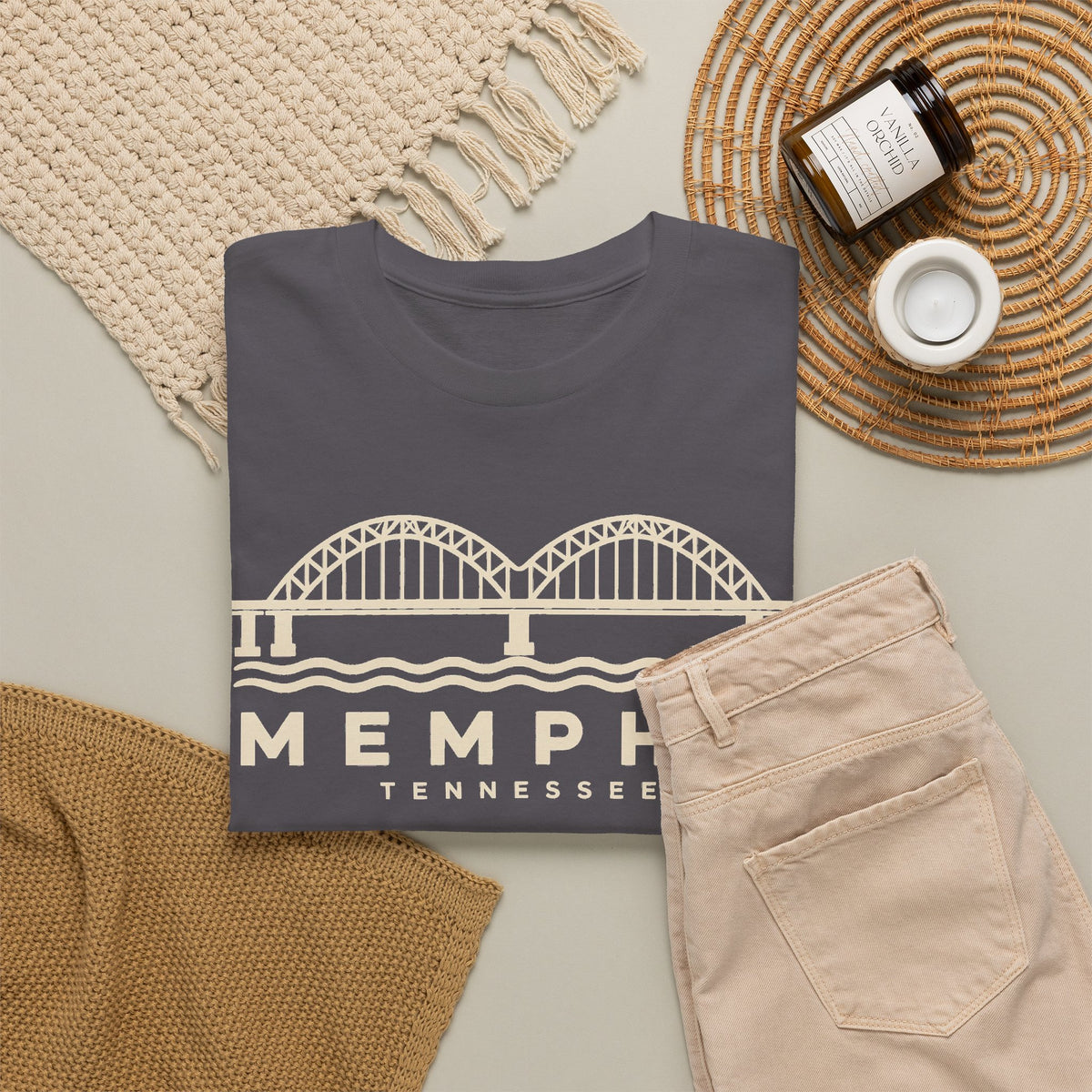 Memphis Hernando de Soto Bridge T-Shirt