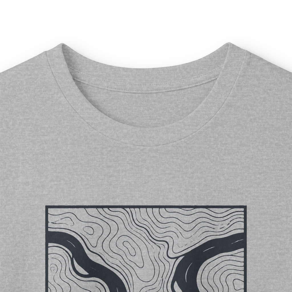 Knoxville Topo Map Long Sleeve T-Shirt