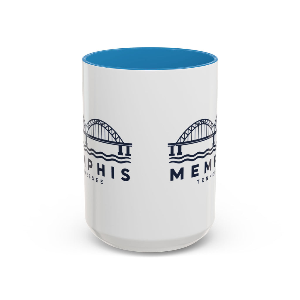 Memphis Hernando de Soto Bridge Accent Mug