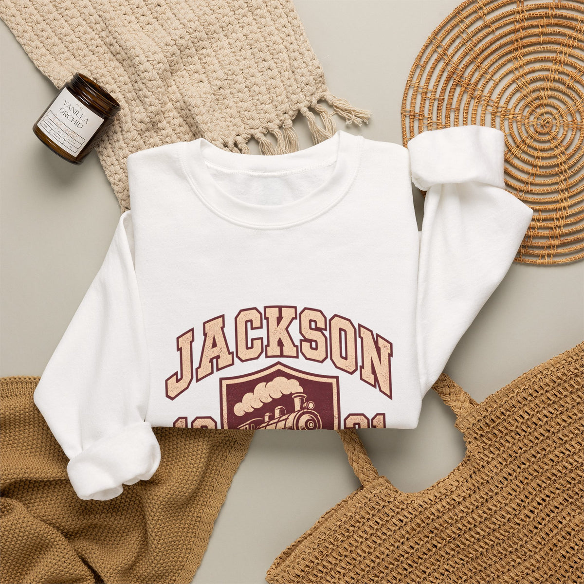Jackson Athletic Dept Crewneck Sweatshirt