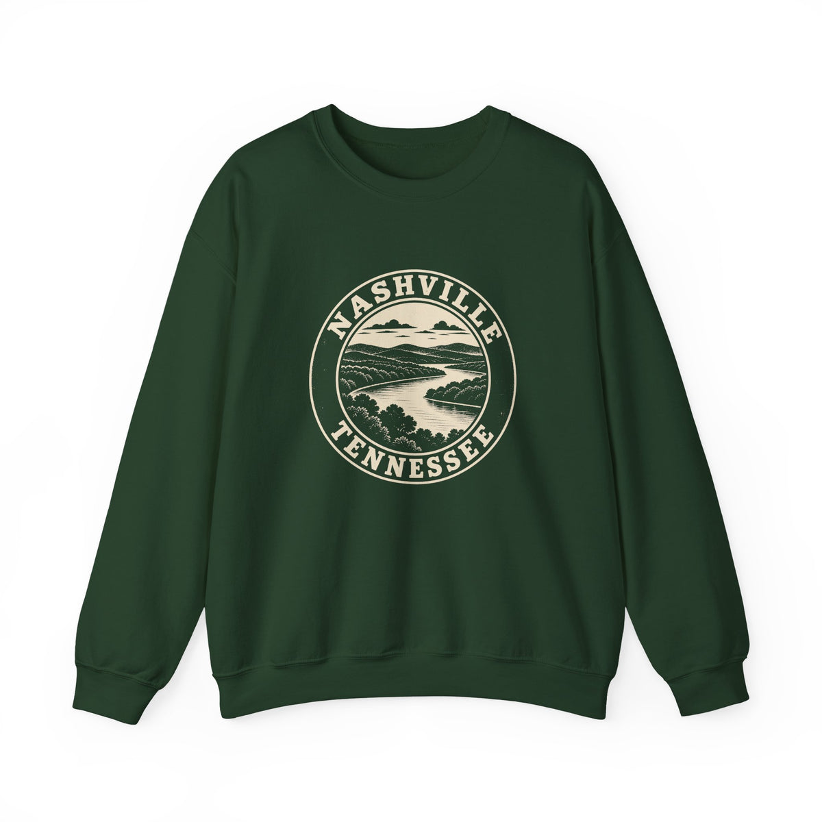 Nashville Park Badge Crewneck Sweatshirt