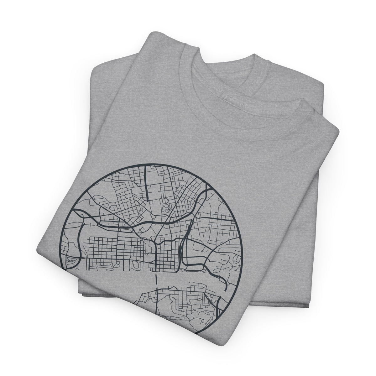 Knoxville Street Map T-Shirt