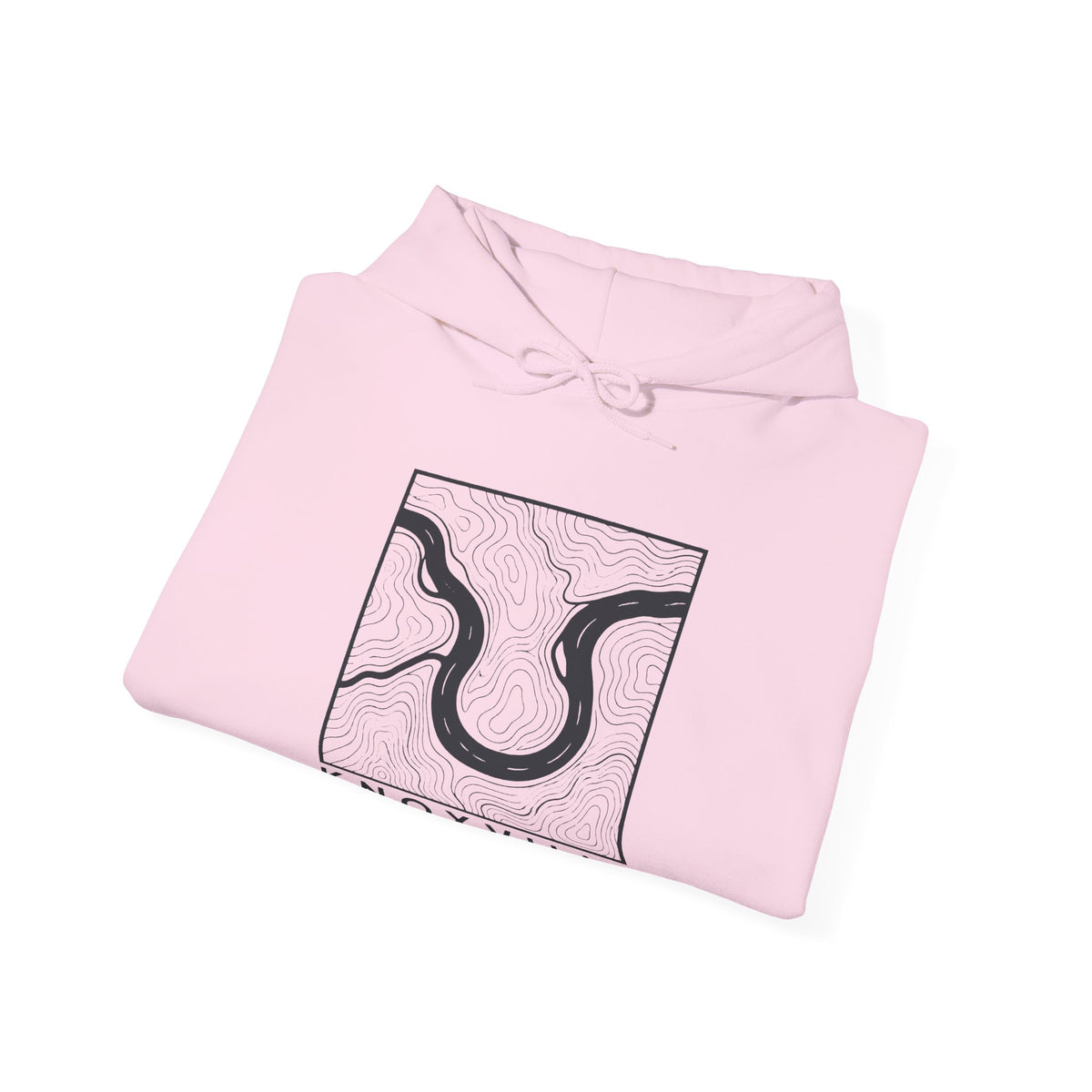 Knoxville Topo Map Hoodie