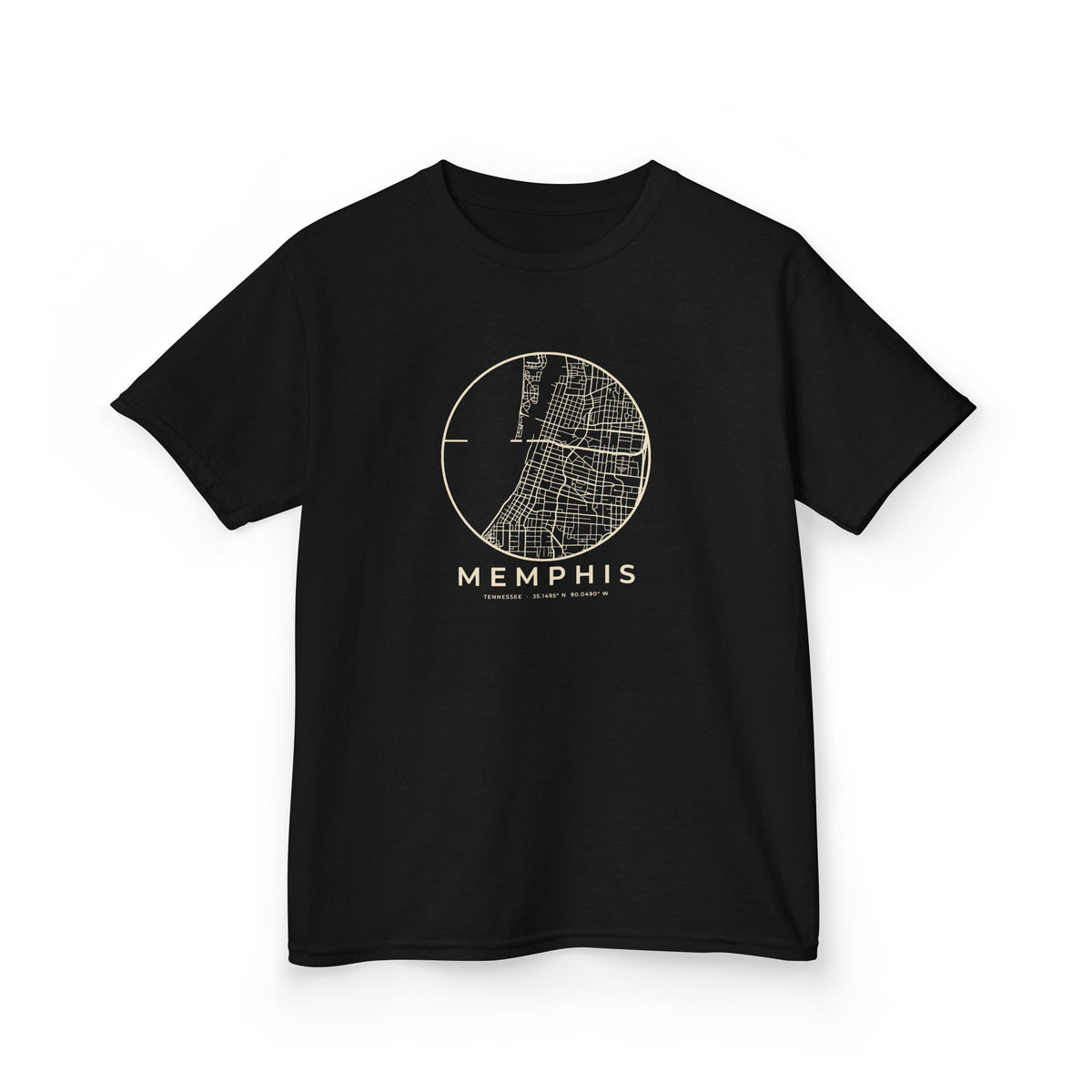 Memphis Street Map Kids T-Shirt
