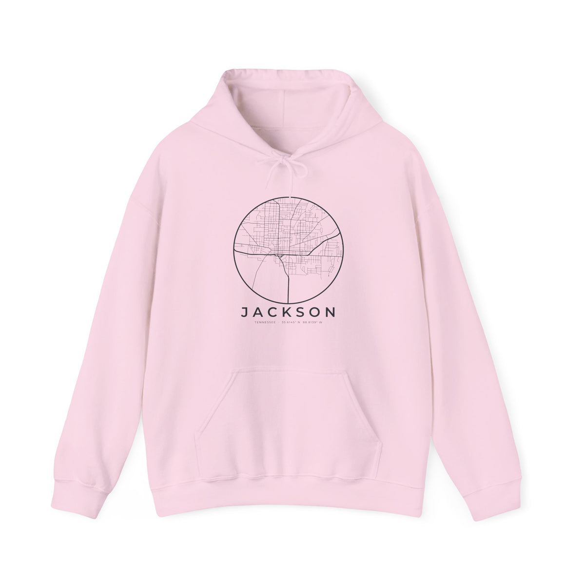 Jackson Street Map Hoodie