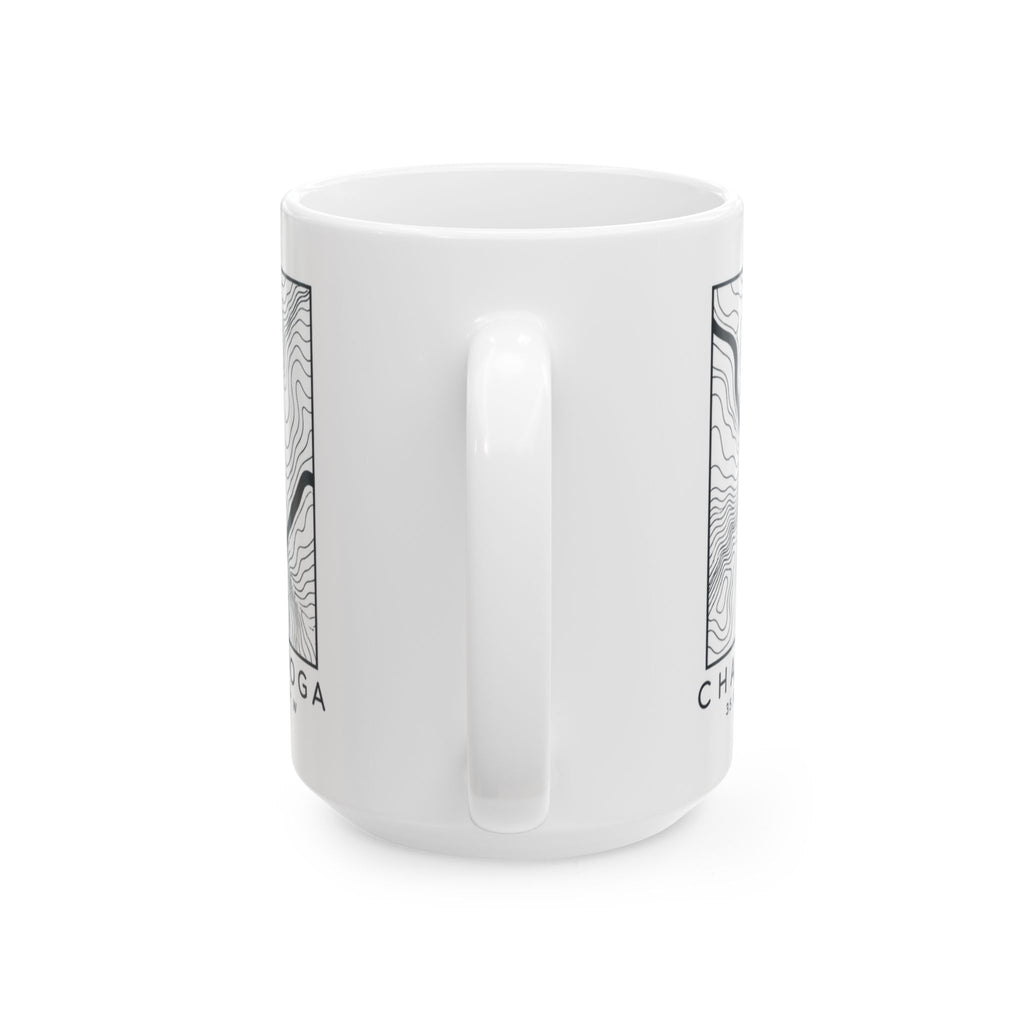 Chattanooga Topo Map Mug