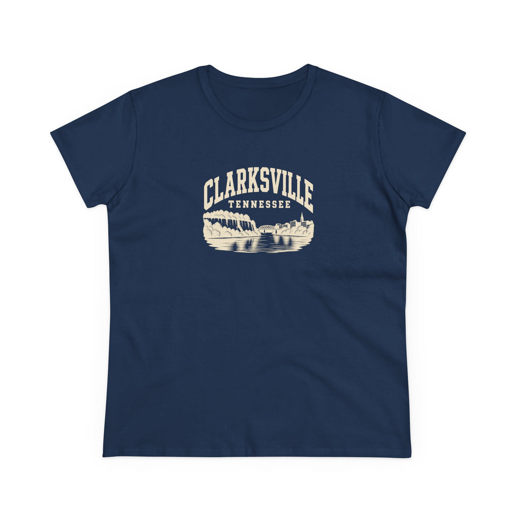 Clarksville Vintage Varsity Women's T-Shirt