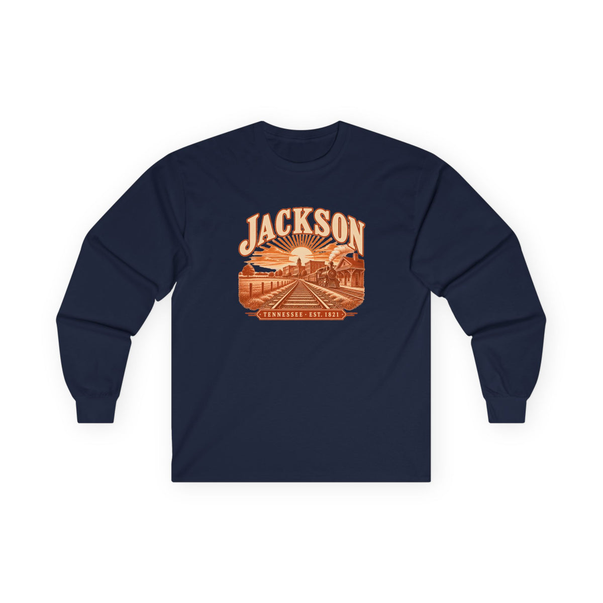 Jackson Engraved Valley Long Sleeve T-Shirt