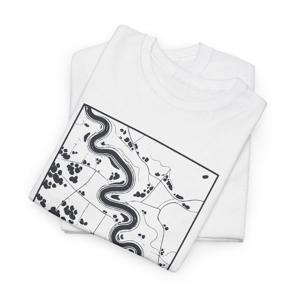 Murfreesboro Topo Map T-Shirt