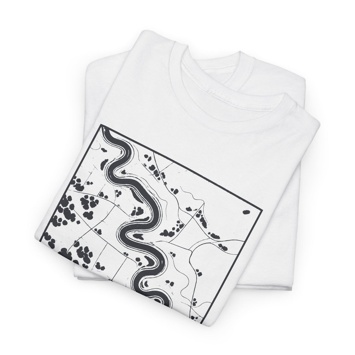 Murfreesboro Topo Map T-Shirt