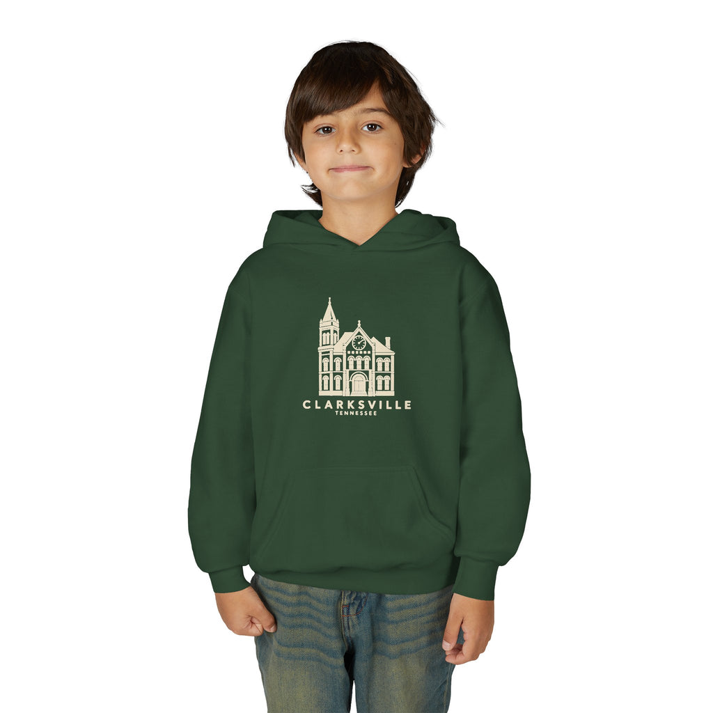 Clarksville Customs House Kids Hoodie