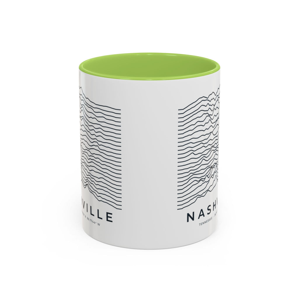Nashville Ridgeline Accent Mug