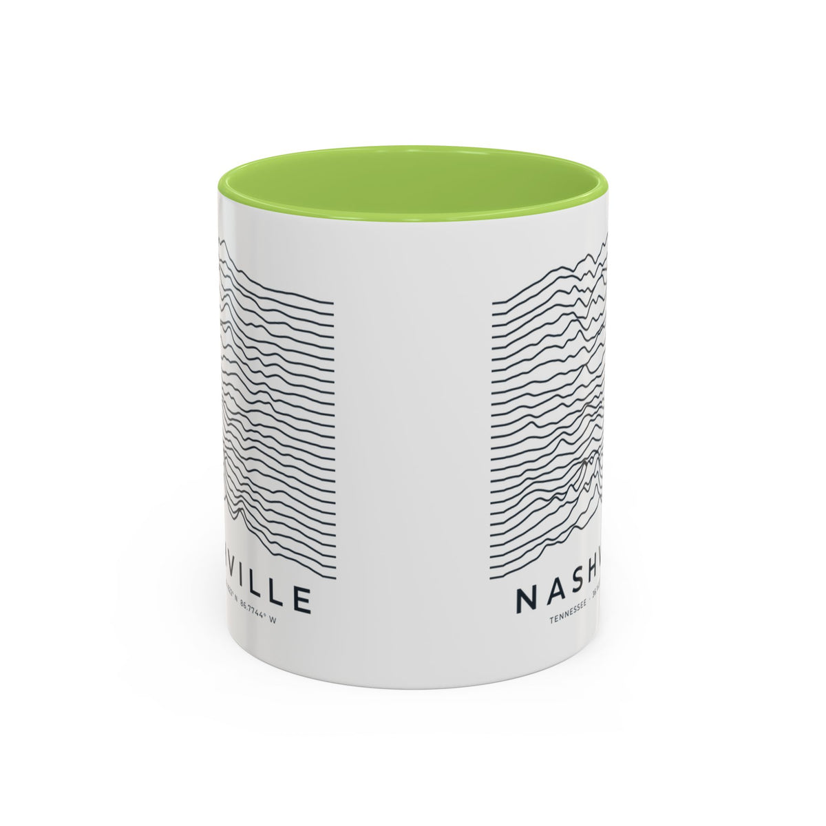 Nashville Ridgeline Accent Mug
