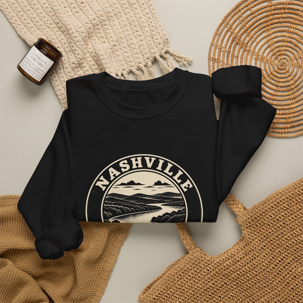 Nashville Park Badge Crewneck Sweatshirt