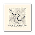 Chattanooga Topo Map Magnet