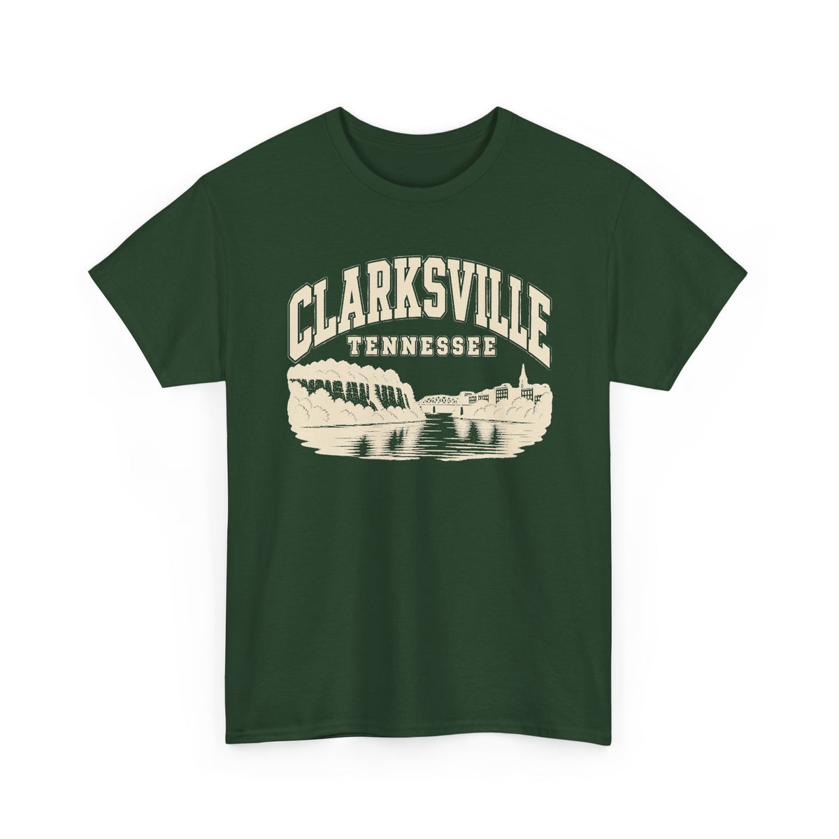 Clarksville Vintage Varsity T-Shirt
