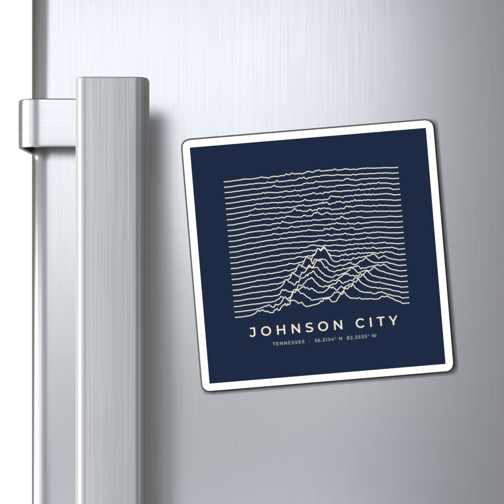 Johnson City Ridgeline Magnet (Navy)