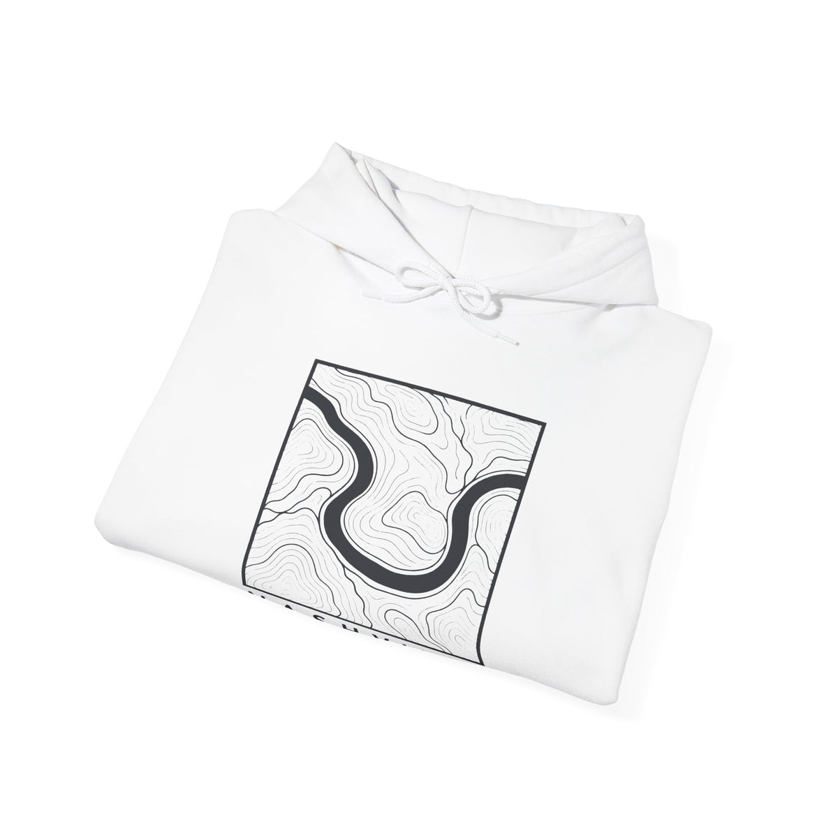 Nashville Topo Map Hoodie