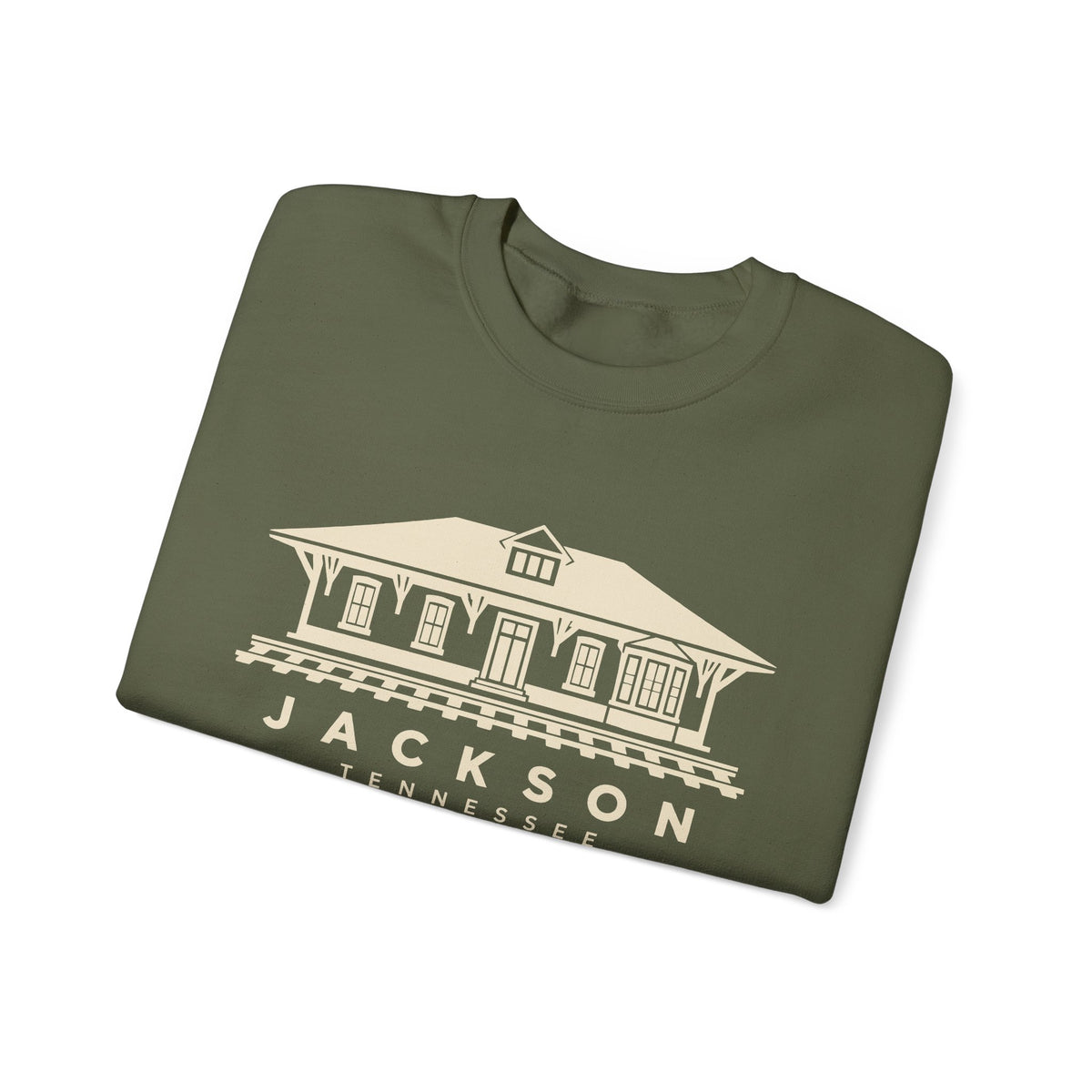Jackson Train Depot Crewneck Sweatshirt