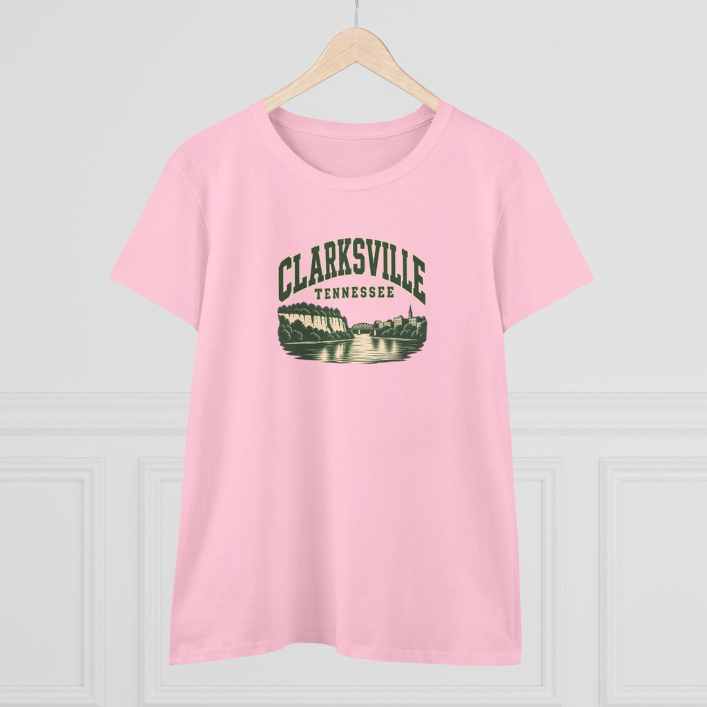 Clarksville Vintage Varsity Women's T-Shirt