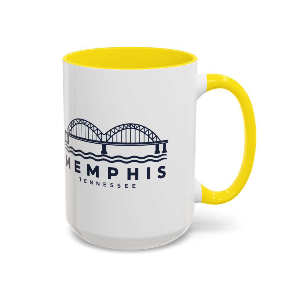 Memphis Hernando de Soto Bridge Accent Mug