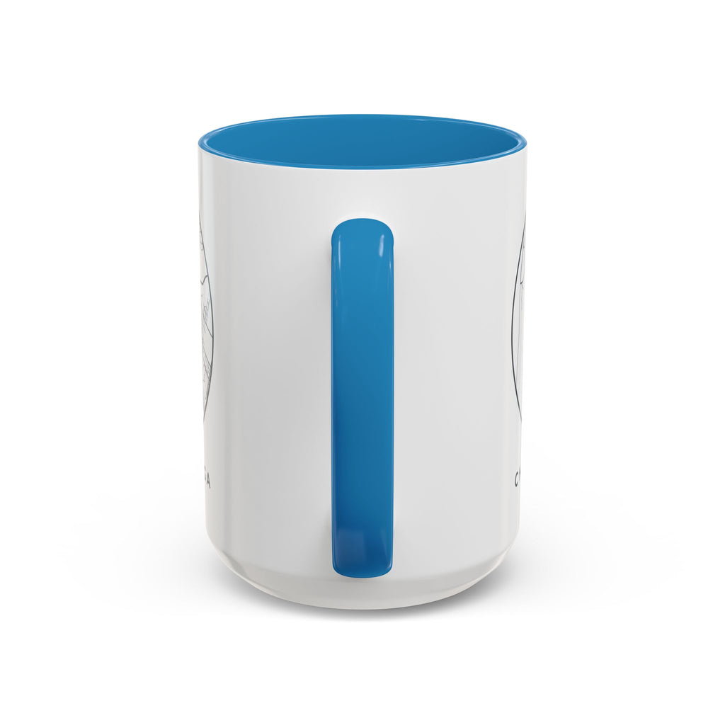 Chattanooga Street Map Accent Mug