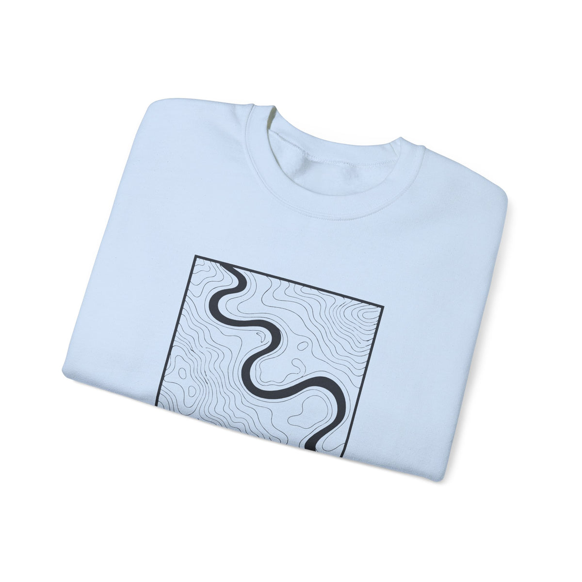Jackson Topo Map Crewneck Sweatshirt