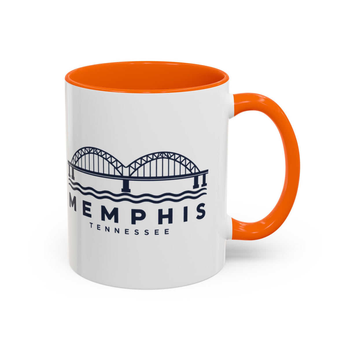 Memphis Hernando de Soto Bridge Accent Mug